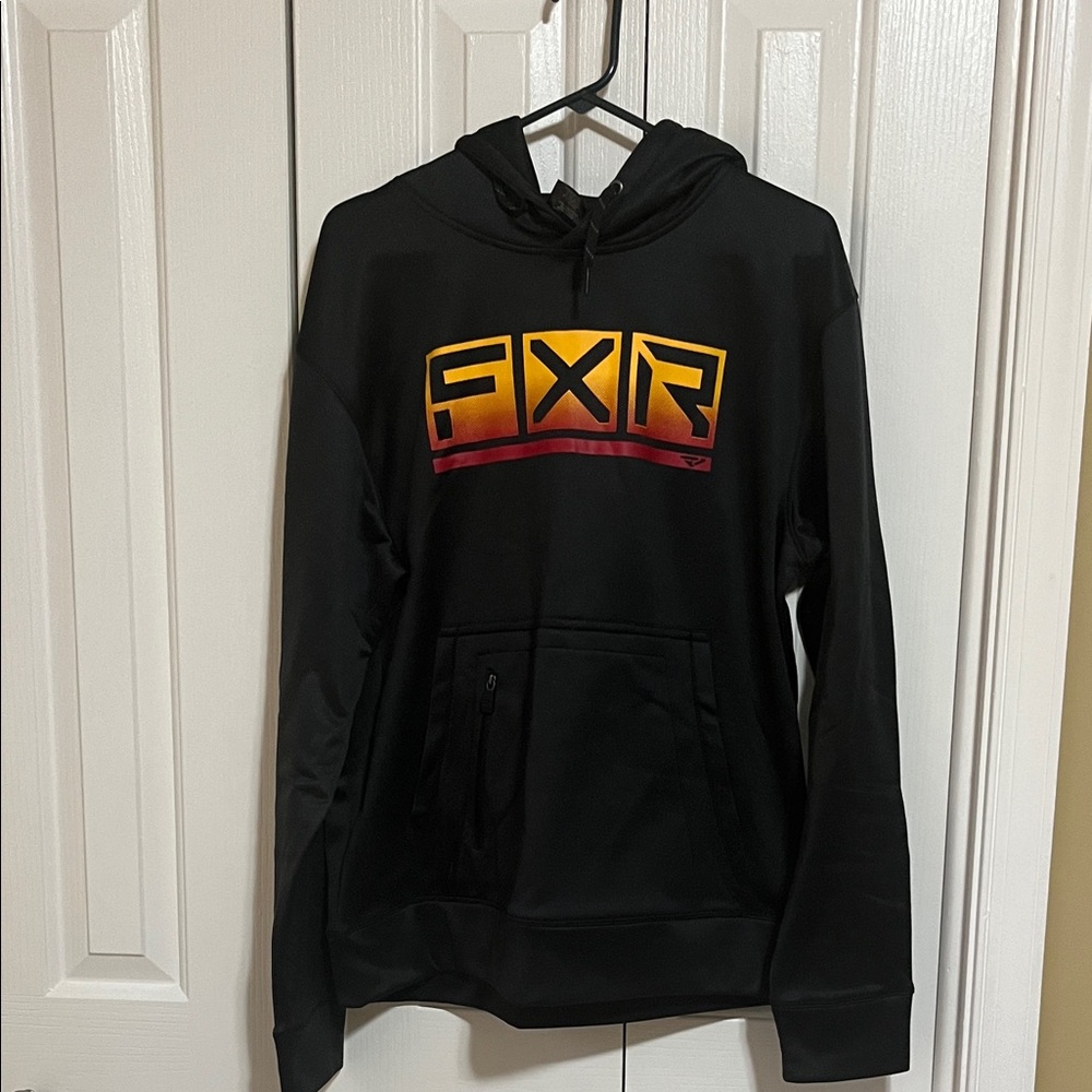 FXR Black and Red Men's Hoodie
